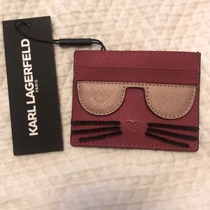 NWT!! Karl Lagerfeld card case